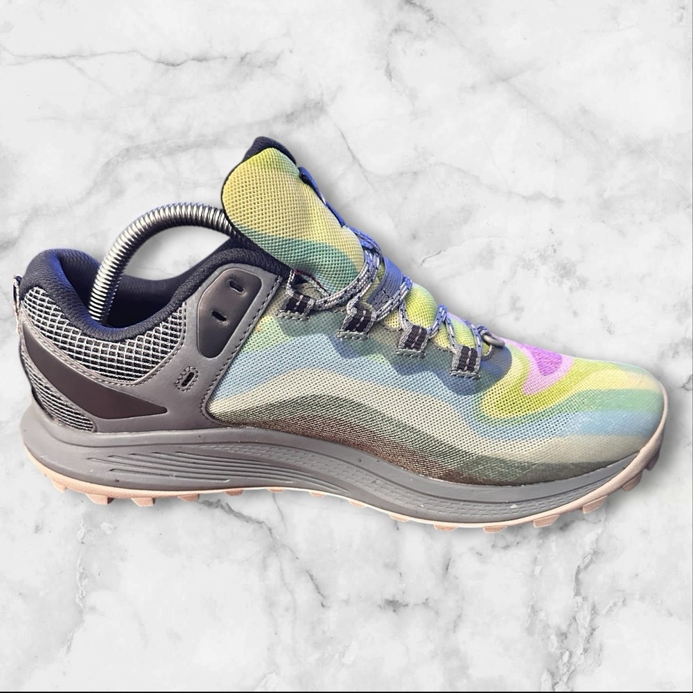Merrell Mens Nova 3 Rainbow J067571 Multicolor Hiking Shoes Sneakers Size 9 - Picture 5 of 8
